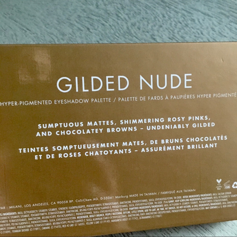 Milani Gilded Nude Eyeshadow Palette - Picture 4 of 5